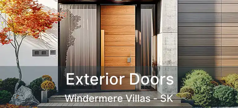  Exterior Doors Windermere Villas - SK