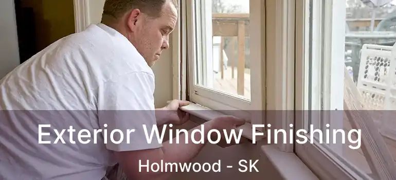  Exterior Window Finishing Holmwood - SK