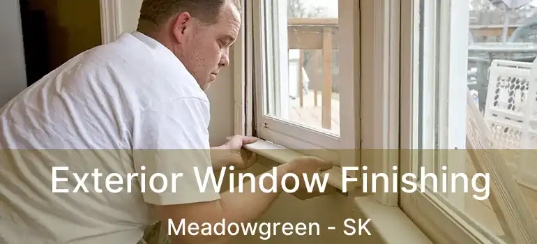  Exterior Window Finishing Meadowgreen - SK