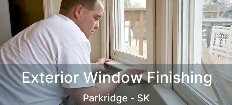  Exterior Window Finishing Parkridge - SK