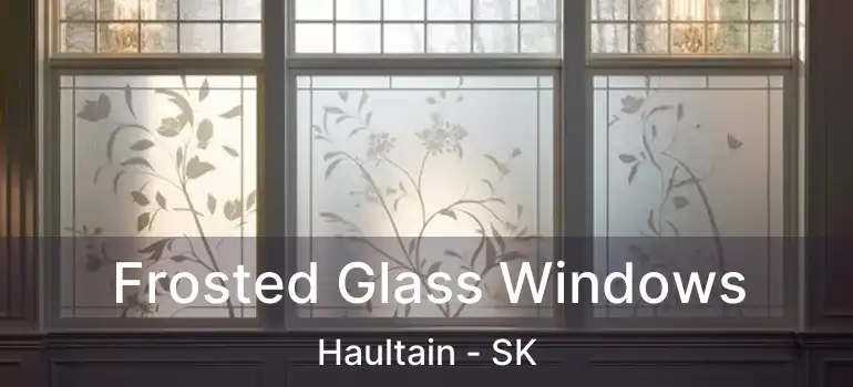  Frosted Glass Windows Haultain - SK