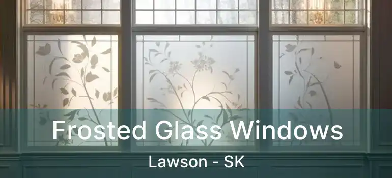  Frosted Glass Windows Lawson - SK