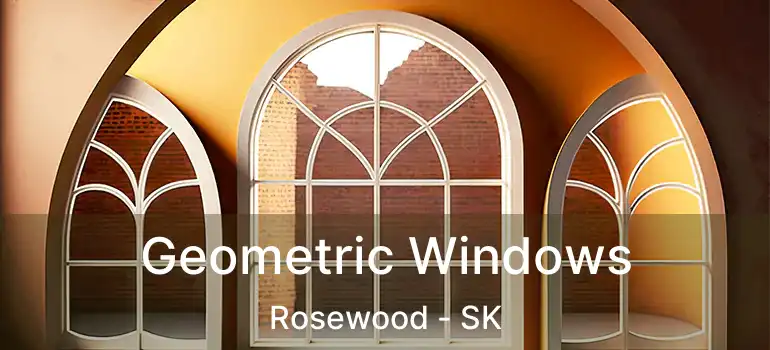  Geometric Windows Rosewood - SK