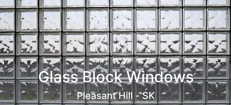  Glass Block Windows Pleasant Hill - SK