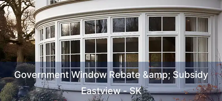  Government Window Rebate & Subsidy Eastview - SK