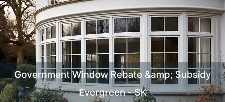  Government Window Rebate & Subsidy Evergreen - SK