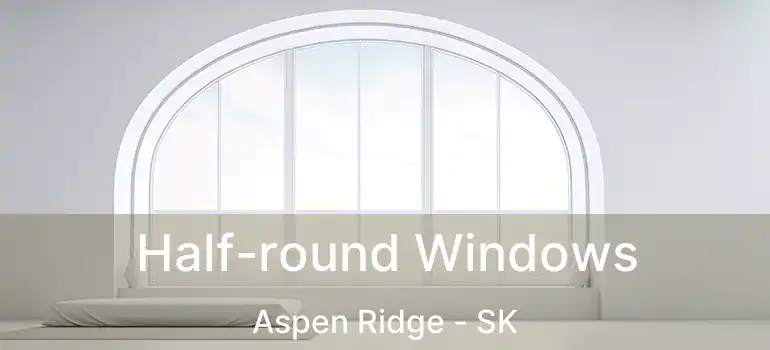  Half-round Windows Aspen Ridge - SK