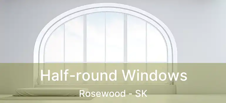  Half-round Windows Rosewood - SK