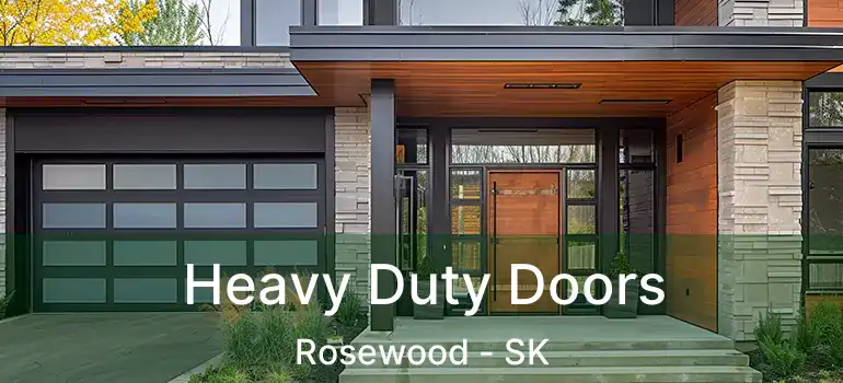  Heavy Duty Doors Rosewood - SK