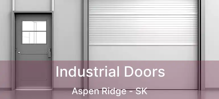  Industrial Doors Aspen Ridge - SK