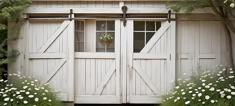 Rear Barn Door Repair in Kensington, SK