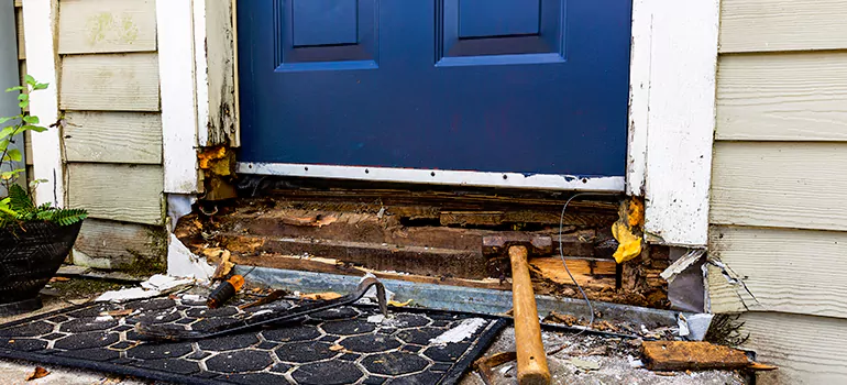 Broken Door Jamb Repair in Confederation, SK