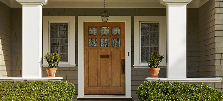 Double Door Stile in Windermere Villas, SK