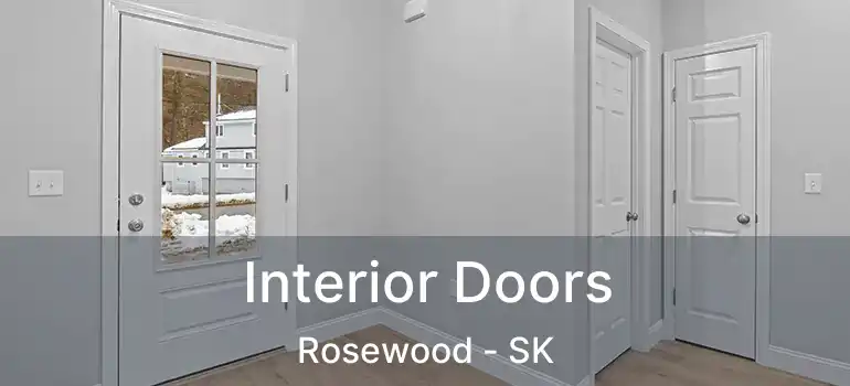  Interior Doors Rosewood - SK