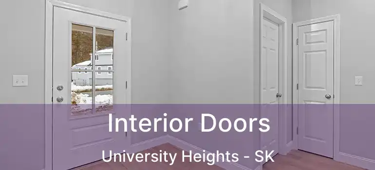  Interior Doors University Heights - SK