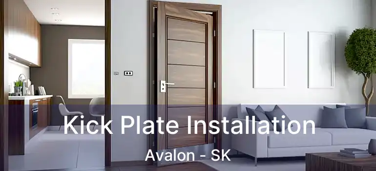  Kick Plate Installation Avalon - SK