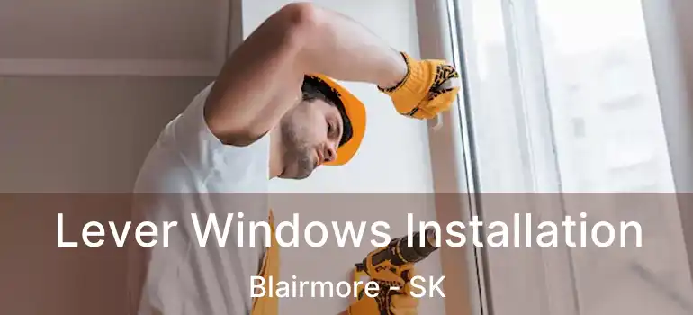  Lever Windows Installation Blairmore - SK