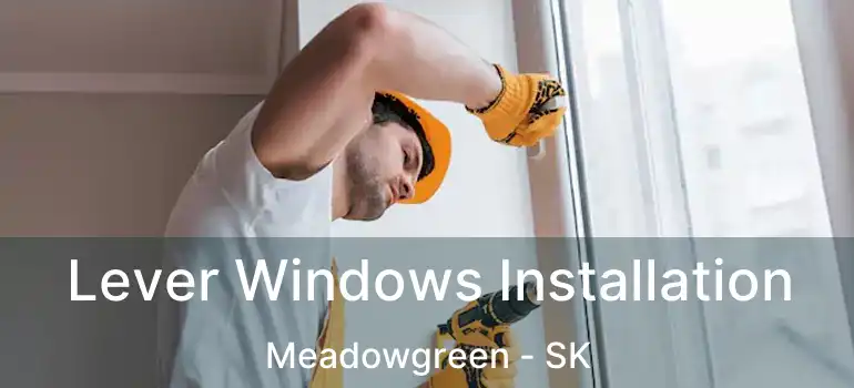  Lever Windows Installation Meadowgreen - SK