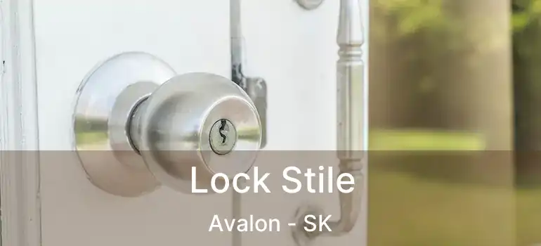  Lock Stile Avalon - SK