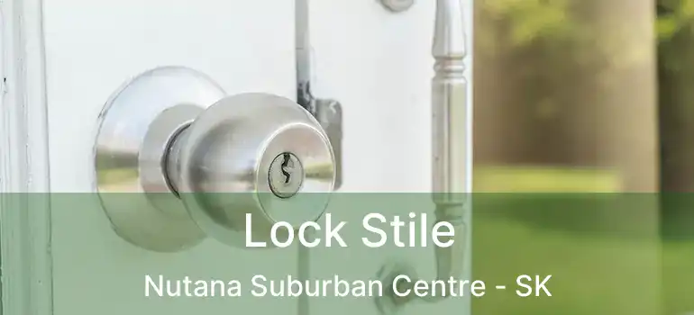  Lock Stile Nutana Suburban Centre - SK