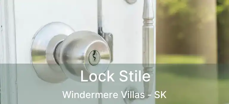  Lock Stile Windermere Villas - SK