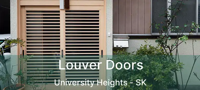  Louver Doors University Heights - SK