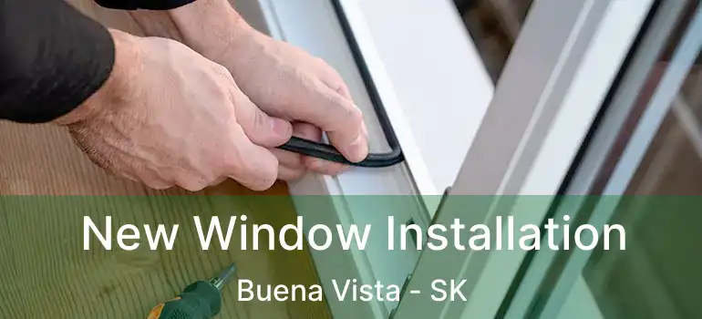  New Window Installation Buena Vista - SK