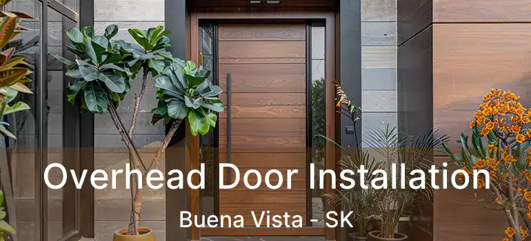  Overhead Door Installation Buena Vista - SK