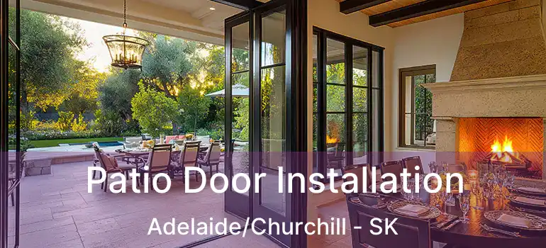  Patio Door Installation Adelaide/Churchill - SK