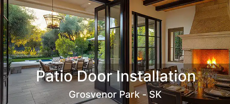  Patio Door Installation Grosvenor Park - SK