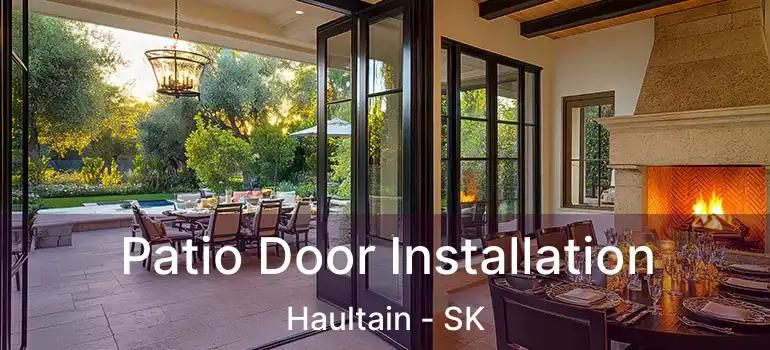  Patio Door Installation Haultain - SK