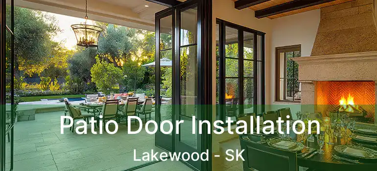  Patio Door Installation Lakewood - SK