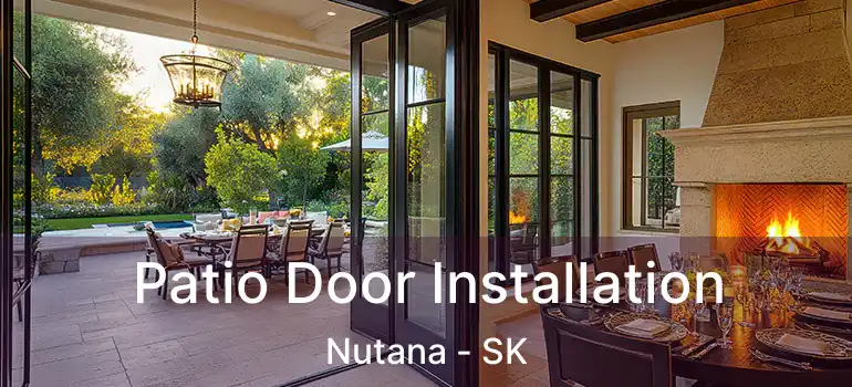  Patio Door Installation Nutana - SK