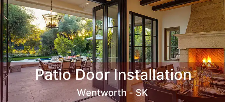  Patio Door Installation Wentworth - SK