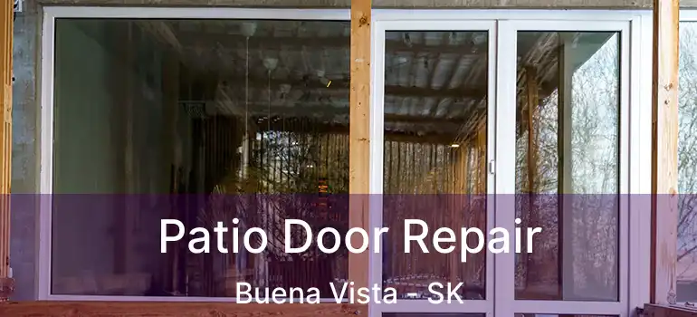  Patio Door Repair Buena Vista - SK