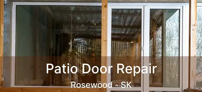  Patio Door Repair Rosewood - SK