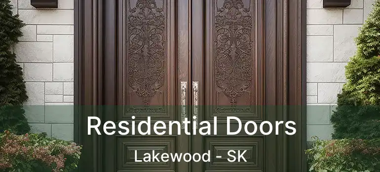  Residential Doors Lakewood - SK