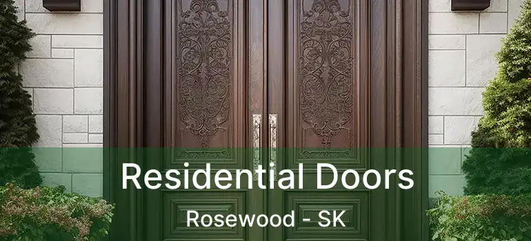  Residential Doors Rosewood - SK