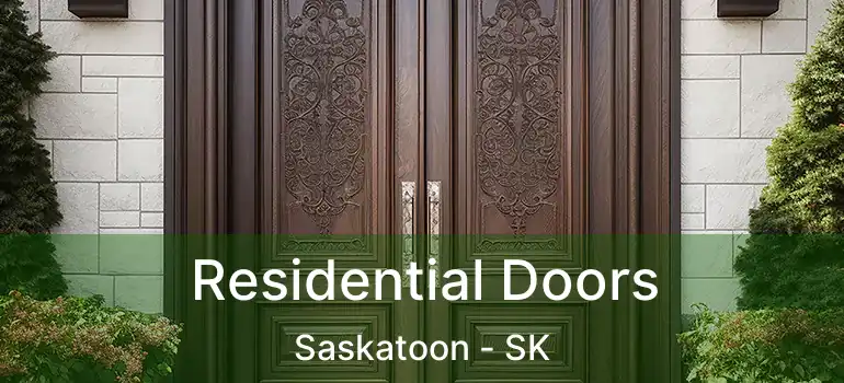  Residential Doors Saskatoon - SK