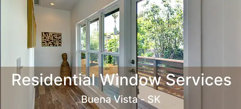  Residential Window Services Buena Vista - SK