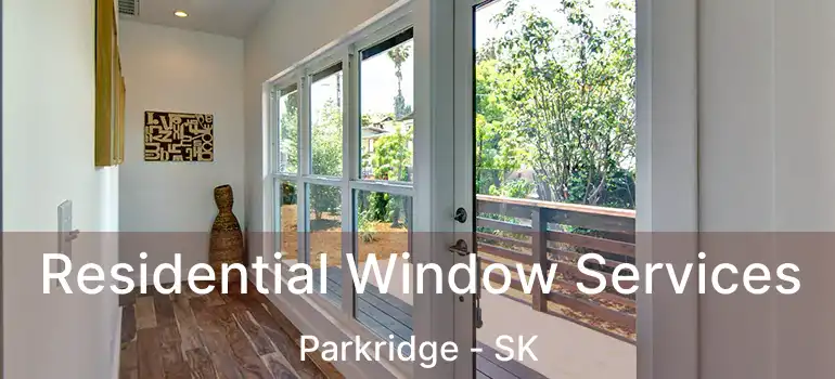  Residential Window Services Parkridge - SK