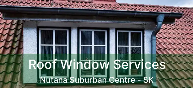  Roof Window Services Nutana Suburban Centre - SK