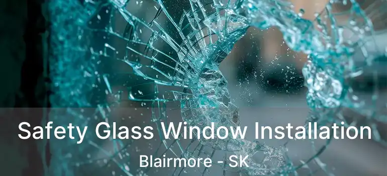  Safety Glass Window Installation Blairmore - SK