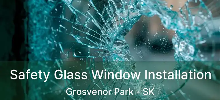  Safety Glass Window Installation Grosvenor Park - SK