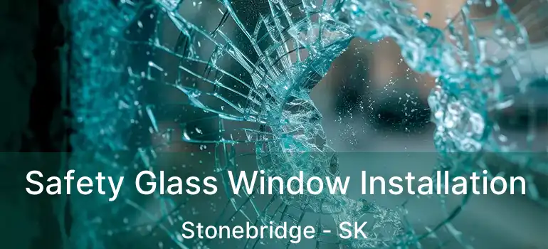  Safety Glass Window Installation Stonebridge - SK