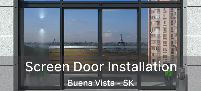  Screen Door Installation Buena Vista - SK