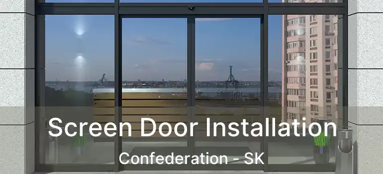  Screen Door Installation Confederation - SK