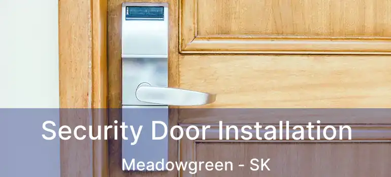  Security Door Installation Meadowgreen - SK