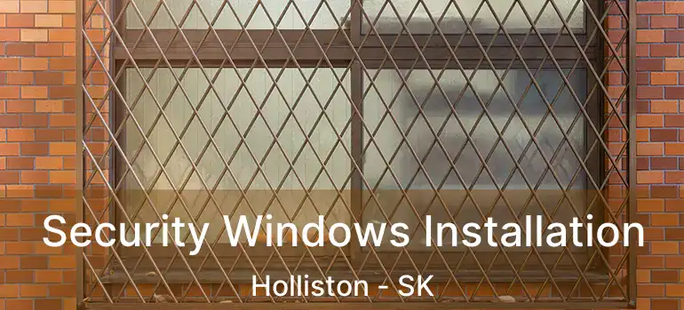  Security Windows Installation Holliston - SK