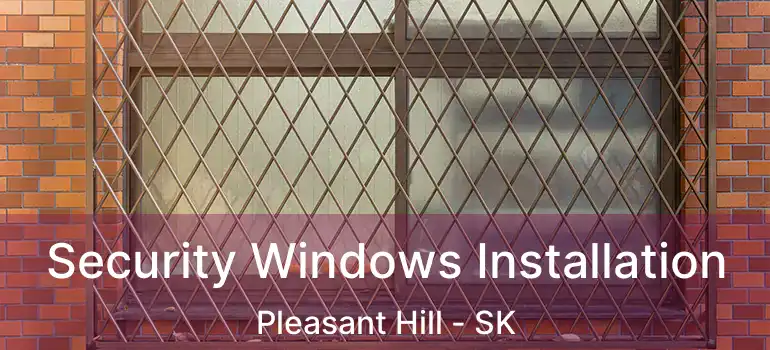  Security Windows Installation Pleasant Hill - SK